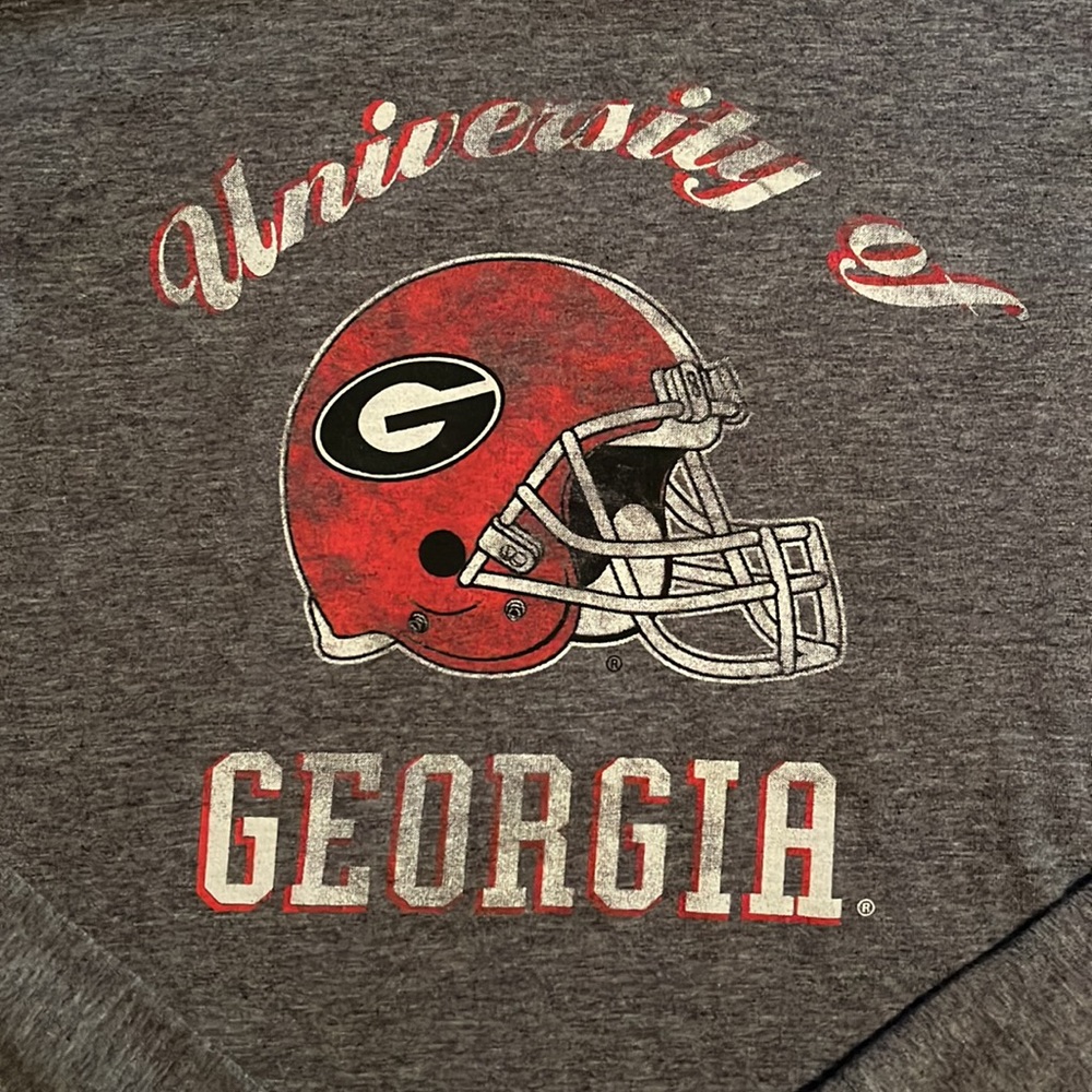 ‼️3/$10‼️ UGA Long Sleeve Shirt, Size L - Picture 2 of 6